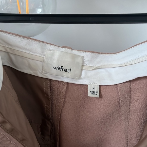 Wilfred straight leg peach trousers - Picture 3 of 5